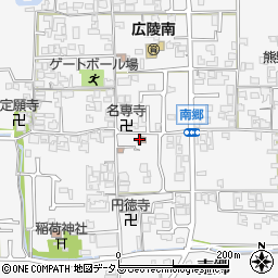 南郷公民館周辺の地図