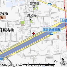 大阪府堺市東区日置荘原寺町540周辺の地図