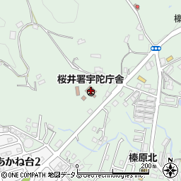桜井警察署宇陀警察庁舎周辺の地図