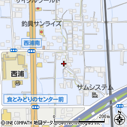 大阪府羽曳野市西浦1363周辺の地図