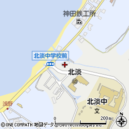 兵庫県淡路市浅野神田120周辺の地図