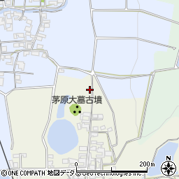 奈良県桜井市茅原724周辺の地図