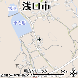 岡山県浅口市鴨方町深田827周辺の地図