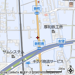 大阪府羽曳野市西浦1268-1周辺の地図