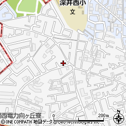 大阪府堺市中区深井中町984-15周辺の地図