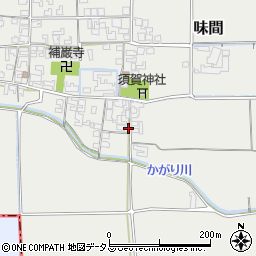 奈良県磯城郡田原本町味間798周辺の地図