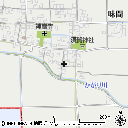 奈良県磯城郡田原本町味間799周辺の地図