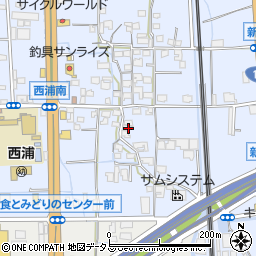 大阪府羽曳野市西浦1360周辺の地図