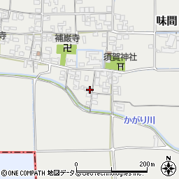 奈良県磯城郡田原本町味間790周辺の地図
