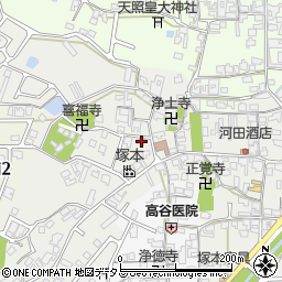 奈良県北葛城郡広陵町安部762-1周辺の地図