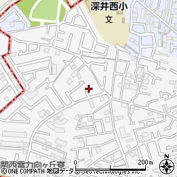 大阪府堺市中区深井中町984-11周辺の地図