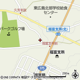 広島県東広島市福富町久芳4262周辺の地図