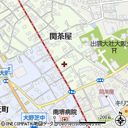 関茶屋公民館周辺の地図