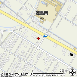 岡山県倉敷市連島町鶴新田1726周辺の地図
