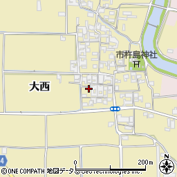 奈良県桜井市大西805周辺の地図