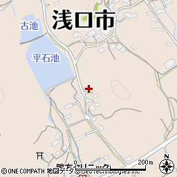 岡山県浅口市鴨方町深田832周辺の地図