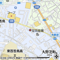 宝榮産業倉庫周辺の地図