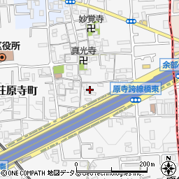 大阪府堺市東区日置荘原寺町533周辺の地図