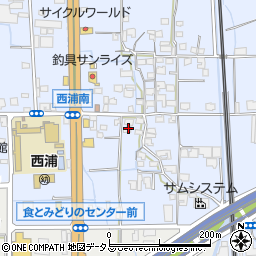 大阪府羽曳野市西浦1141周辺の地図