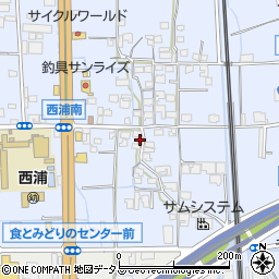 大阪府羽曳野市西浦1364周辺の地図