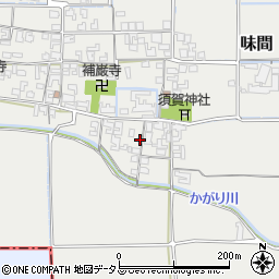 奈良県磯城郡田原本町味間898周辺の地図