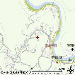 奈良県宇陀市室生1612周辺の地図