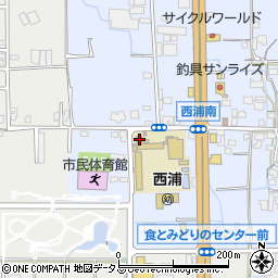 大阪府羽曳野市西浦1029周辺の地図