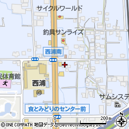 大阪府羽曳野市西浦1149周辺の地図