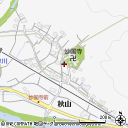 広島県広島市安佐北区白木町秋山1477周辺の地図