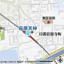 大阪府堺市東区日置荘原寺町103周辺の地図