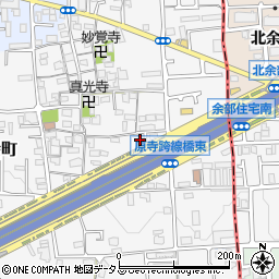 大阪府堺市東区日置荘原寺町423周辺の地図