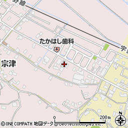 宇田電器店周辺の地図