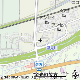 岡山県浅口市金光町占見新田173-5周辺の地図