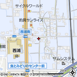 大阪府羽曳野市西浦1142-3周辺の地図