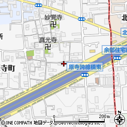 大阪府堺市東区日置荘原寺町529周辺の地図