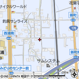 大阪府羽曳野市西浦1341周辺の地図