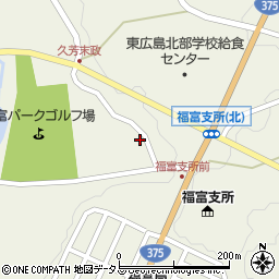 広島県東広島市福富町久芳4266周辺の地図