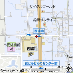 大阪府羽曳野市西浦1120周辺の地図