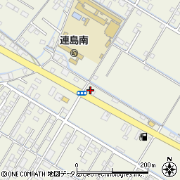 岡山県倉敷市連島町鶴新田1730周辺の地図