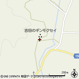 吉田のギンモクセイ周辺の地図