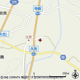 広島県東広島市福富町久芳3864周辺の地図