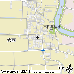 奈良県桜井市大西798周辺の地図
