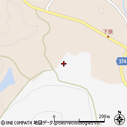 広島県三原市久井町和草1015周辺の地図