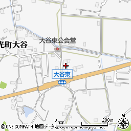 岡山県浅口市金光町大谷2346周辺の地図