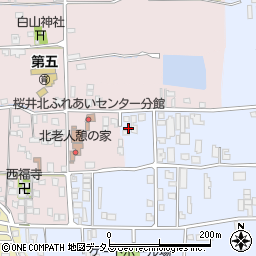 奈良県桜井市箸中930周辺の地図
