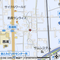 大阪府羽曳野市西浦1381周辺の地図