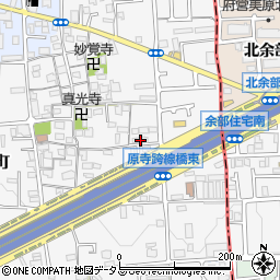 大阪府堺市東区日置荘原寺町424周辺の地図