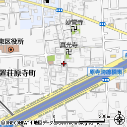 大阪府堺市東区日置荘原寺町560周辺の地図