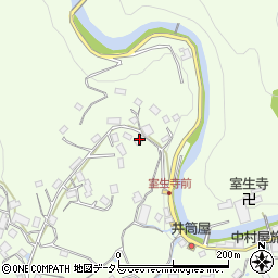 奈良県宇陀市室生1661周辺の地図