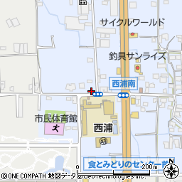 大阪府羽曳野市西浦1028-3周辺の地図